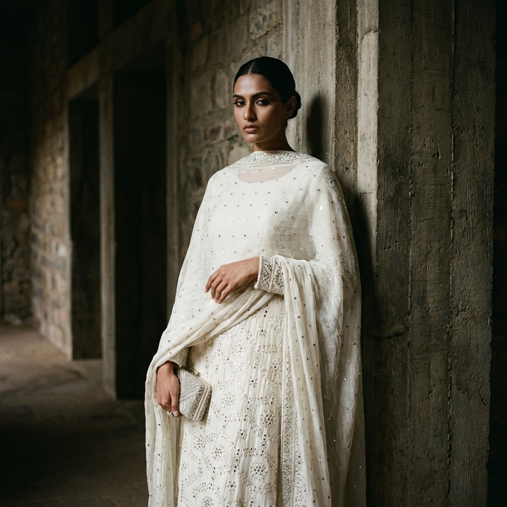 Ancestral Raw Kurta Set