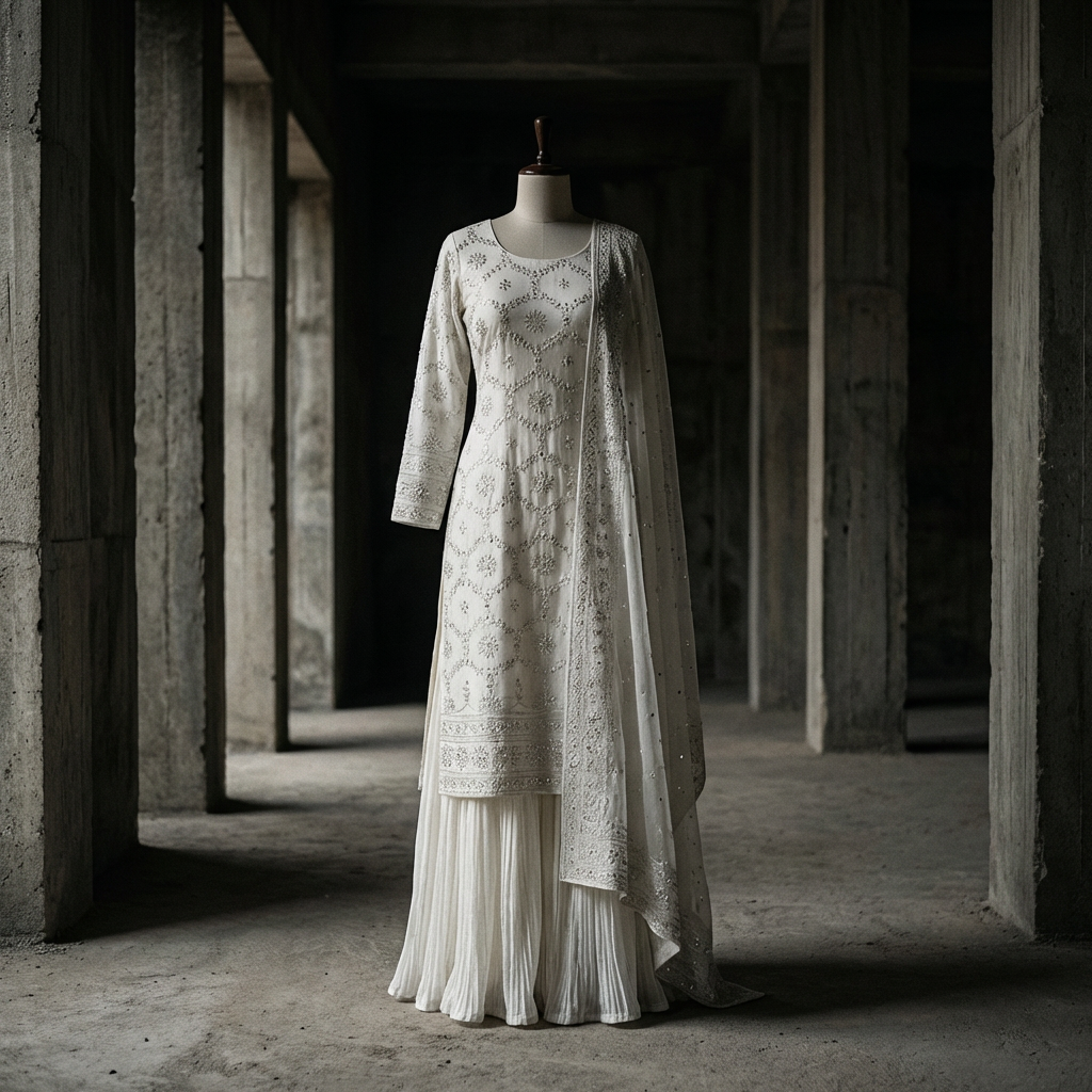 Ancestral Raw Kurta Set